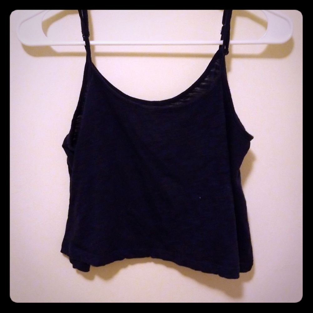 Navy Blue Mossimo Crop Top